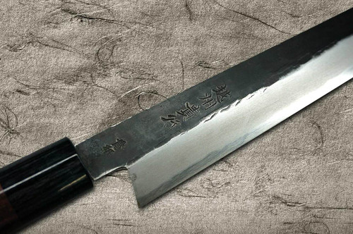 Takayuki Iwai Aogami No.2 Kurouchi RS Japanese Chefs Kiritsuke-YanagibaSashimi 300mm