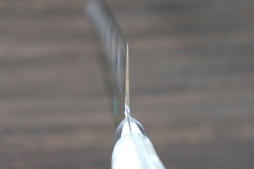 Sakai Takayuki Grand Chef SP-Type III Japanese Chefs Gyuto Knife 210mm Pearl-White Stabilized Hybrid Resin Handle