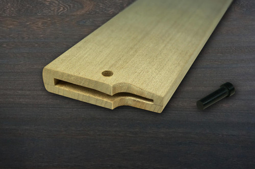 Magnolia Saya Sheath with Ebony Pin for 225mm UsubaVegetable