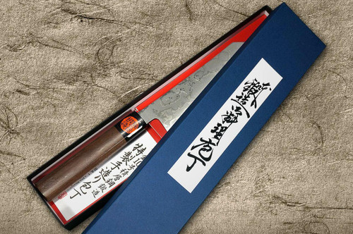 Shigeki Tanaka VG10 Damascus Japanese Chef's Hakata Knife 180mm