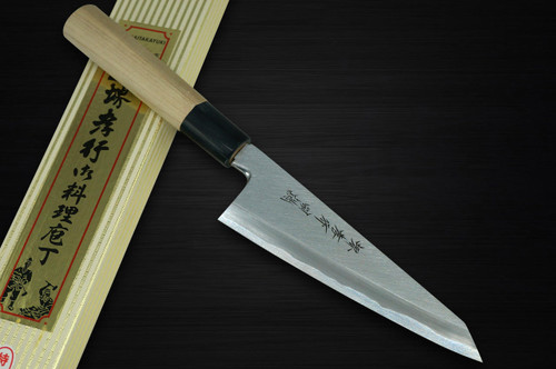 Sakai Takayuki Tokujyo Supreme White 2 steel Japanese Chefs Wa-HonesukiBoning 150mm