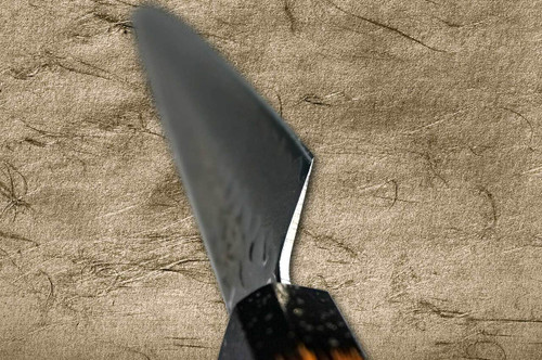 Sakai Takayuki 33-Layer VG10 Damascus Urushi Chefs SlicerSujihiki 240mm with Japanese Lacquered Oak Handle KOKUSHIN