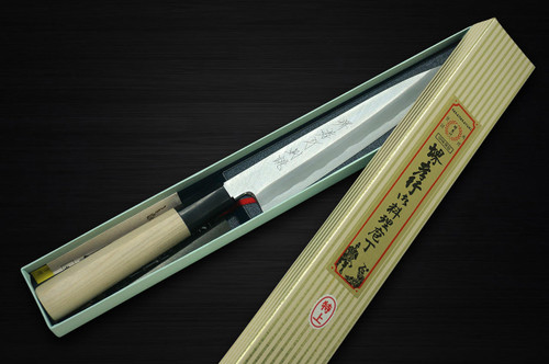 Sakai Takayuki Tokujyo Supreme White 2 steel Japanese Chefs Petty KnifeUtility 180mm KIWAMIULTIMATE