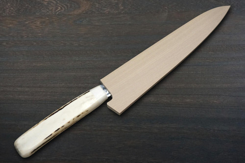 Sakai Takayuki 33-Layer VG10 Damascus DHW Japanese Chefs Petty KnifeUtility 150mm with White Antler Handle