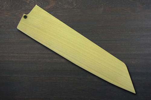Magnolia Saya Sheath with Ebony Pin for 190mm Kengata-Gyuto Knife