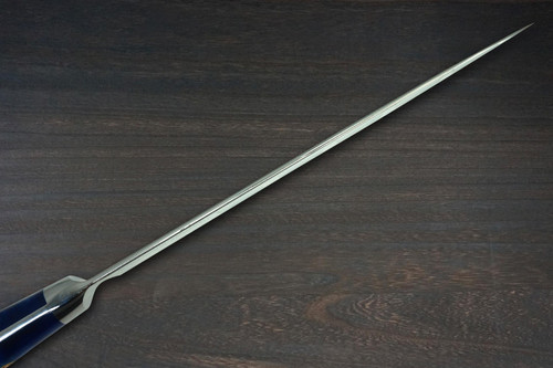 Sakai Takayuki Grand Chef SP-Type III Japanese Chefs Petty KnifeUtility 150mm Ocean-Blue Stabilized Hybrid Resin Handle