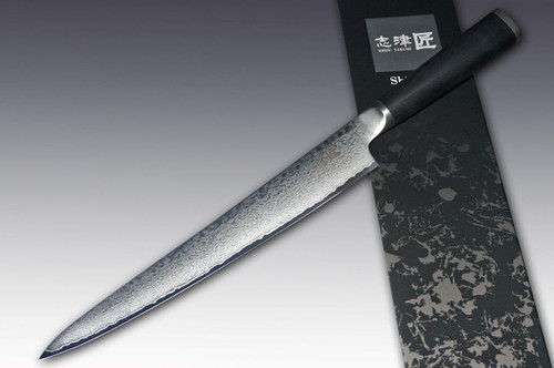 Shikisai MIYAKO 33 Layer Damascus AUS8 Japanese Chefs SlicerSujihiki 240mm