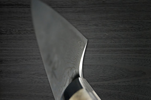 Takeshi Saji R2(SG2) Black Damascus DHW Japanese Chef's Slicer