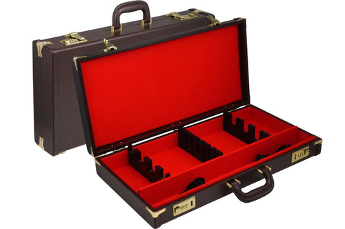 Professional Attache Case for Kitchen Knives AHU1601 Brown