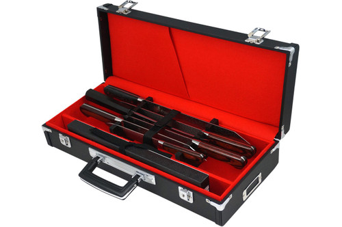 Professional Attache Case for Kitchen Knives AHU8001 Black