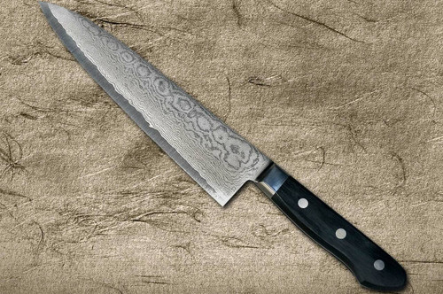 Shigeki Tanaka 33-Layer VG10 Damascus KYOKKO Japanese Chefs Gyuto Knife 210mm