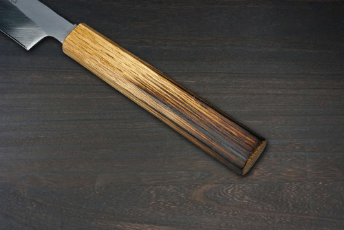 Sakai Takayuki Homura Guren Aogami 2 steel Japanese Chefs YanagibaSashimi 300mm with Urushi Lacquered Oak Handle
