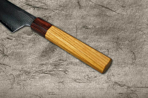 Sakai Takayuki 33-Layer VG10 Damascus Hammered WA Japanese Chefs HonesukiBoning 180mm
