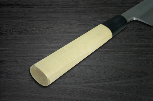 Yoshihiro White No.2 Supreme Jousaku JCHC Japanese Chef's Kamagata-Usuba(Vegetable) 165mm with Magnolia Wood Handle 