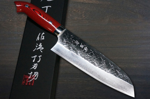 kook様 Takeshi Saji SRS-13 Custom Series Santoku 180mm Linen