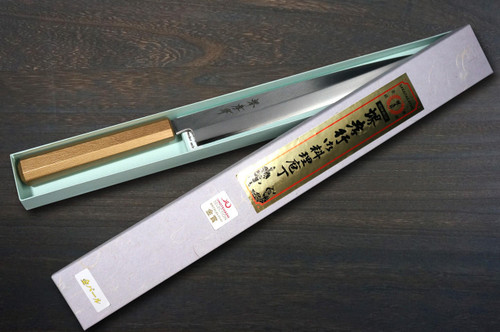 Sakai Takayuki INOX Japanese-style Nanairo Chefs YanagibaSashimi 210mm ABS Resin Handle Gold-Pearl