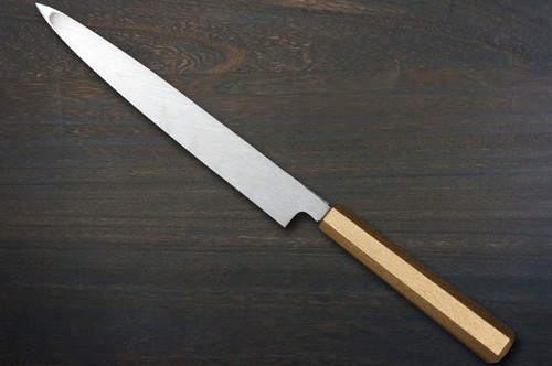 Sakai Takayuki INOX Japanese-style Nanairo Chefs YanagibaSashimi 210mm ABS Resin Handle Gold-Pearl