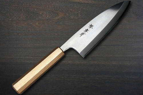 Sakai Takayuki INOX Japanese-style Nanairo Chefs Deba Knife 180mm ABS Resin Handle Gold-Pearl