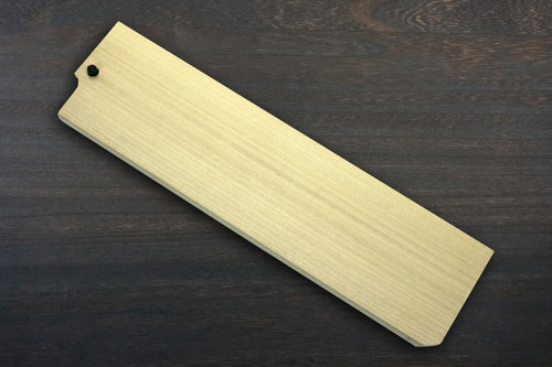 Left Handed Magnolia Saya Sheath with Ebony Pin for 165mm UsubaVegetable