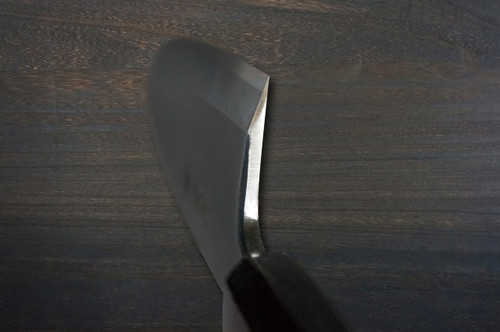 Sakai Takayuki INOX Japanese-style Nanairo Chefs Deba Knife 150mm ABS Resin Handle Wine-Tortoiseshell