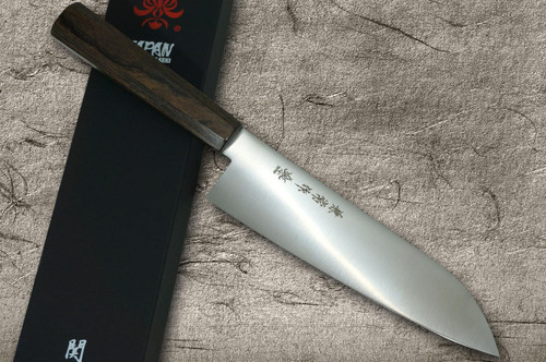 Kanetsune KC-860 All-VG10 ICHIZU Japanese Chef's Santoku Knife 180mm 