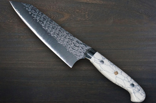 Yu Kurosaki R2(SG2) Hammered SENKO-EI Custom TCW Japanese Chef's
