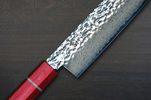 Sakai Takayuki 33-Layer VG10 Damascus Urushi Chefs NakiriVegetable 160mm with Japanese Lacquered Oak Handle KOUSEKI