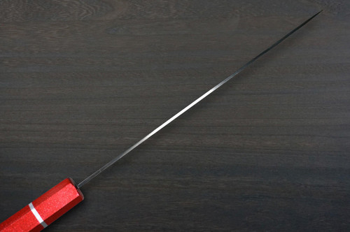 Sakai Takayuki 33-Layer VG10 Damascus Urushi Chef's Slicer(Sujihiki) 240mm with Japanese Lacquered Oak Handle [KOUSEKI] 