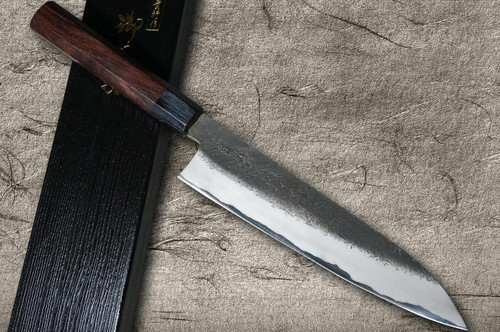 Takayuki Iwai Aogami Super Clad Kurouchi RS Japanese Chefs Gyuto Knife 240mm