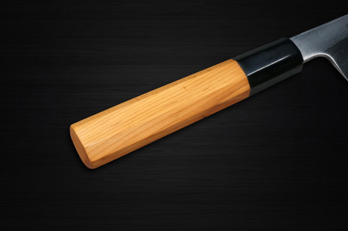 [Left Handed] Sakai Takayuki Tokujyo Supreme (White 2 steel) Japanese Chef's Wa-Garasuki(Boning) 180mm with Japanese Yew Handle 