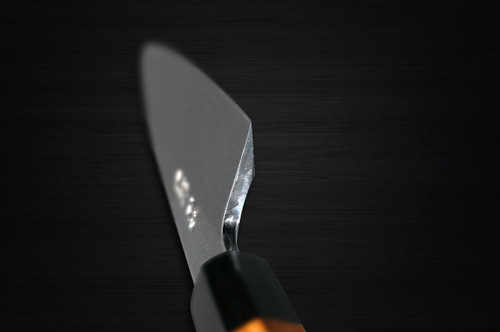 [Left Handed] Sakai Takayuki Tokujyo Supreme (White 2 steel) Japanese Chef's Wa-Garasuki(Boning) 180mm with Japanese Yew Handle 