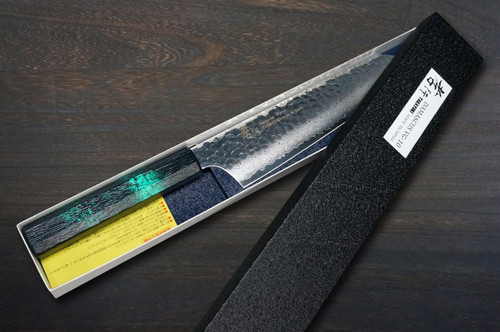 Sakai Takayuki 33-Layer VG10 Damascus Nanairo Chef's Kengata-Gyuto