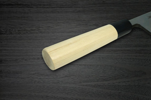 Sakai Takayuki Kasumitogi Buffalo Tsuba Japanese Chef's Deba Knife 195mm 