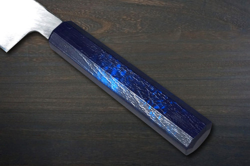 Sakai Takayuki INOX Japanese-style Nanairo Chef's Usuba(Vegetable) 210mm ABS Resin Handle [Blue-Tortoiseshell] 