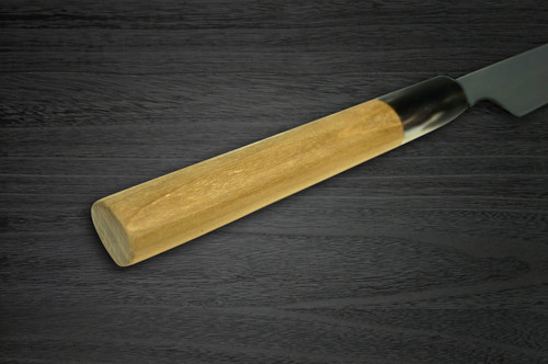 [Left Handed] Sakai Takayuki Kasumitogi Buffalo Tsuba Japanese Chef's Yanagiba(Sashimi) 300mm 