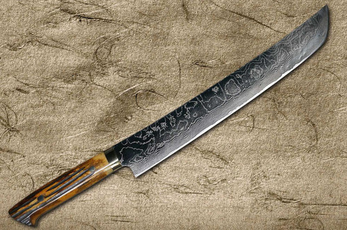 Takeshi Saji R2 Diamond Finish Damascus DHM Japanese Chef's