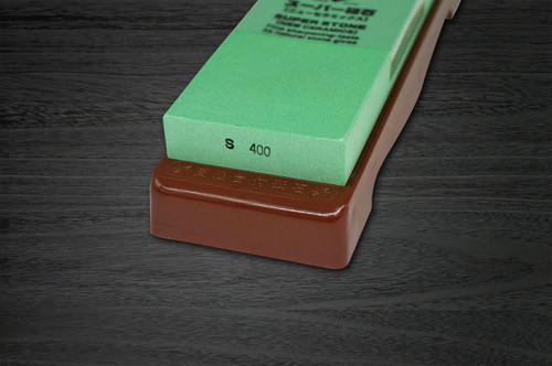 Naniwa Super Ceramic Waterstone (Whetstone) with Stand [S-400] 