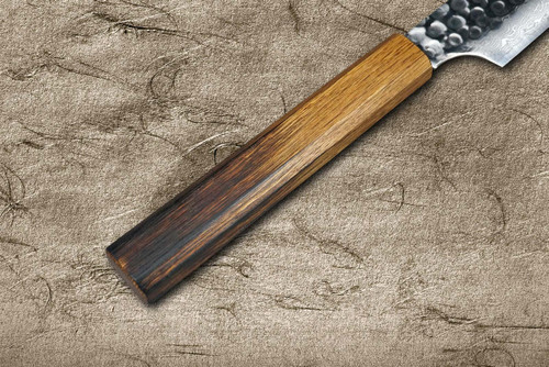 Sakai Takayuki 45-Layer Damascus Urushi Japanese Chef's Kengata-Yanagiba(Sashimi) 300mm 