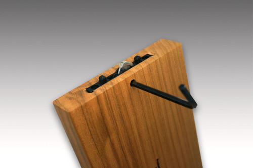 Made-in-Japan Sakai Takayuki Designer Wood Knife Tower Rack for 6 Knives [Wild Cherry Wood] 