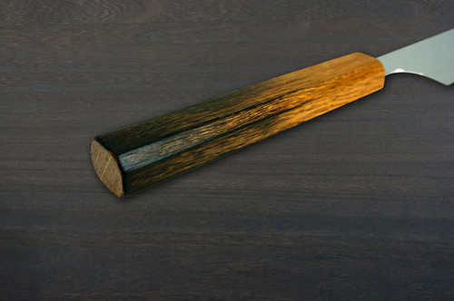 Kei Kobayashi R2 Special Finished OK8BYW Japanese Chef's Gyuto Knife 210mm with Urushi Lacquered Oak Handle 