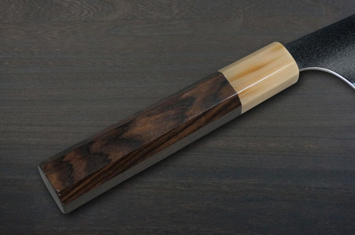 Yu Kurosaki VG-XEOS NEW GEKKO WA EB8W Japanese Chef's Gyuto Knife 270mm with White Buffalo Ring Ebony Handle 