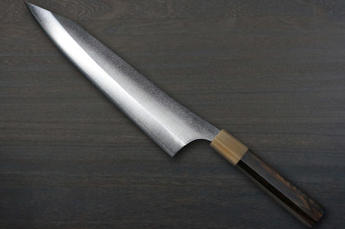 Yu Kurosaki VG-XEOS NEW GEKKO WA EB8W Japanese Chef's Gyuto Knife 270mm with White Buffalo Ring Ebony Handle 