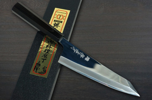 Sakai Takayuki Hienn (Aogami 2 steel) Japanese Chef's Kengata-Deba 180mm 