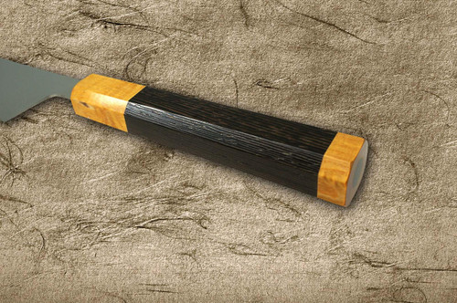 Sakai Takayuki JEWEL VG1 Japanese Chef's Santoku Knife 180mm Double Ring Wenge Handle [Topaz] 