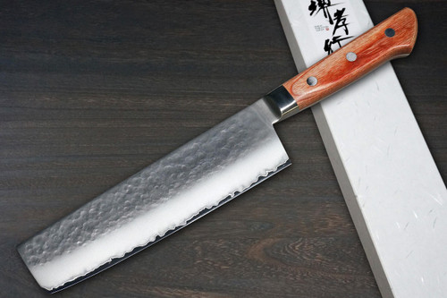 Sakai Takayuki PRO VG5 Hammered Japanese Chef's Nakiri(Vegetable