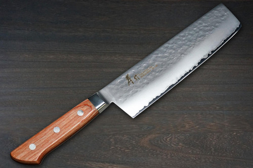 Sakai Takayuki PRO VG5 Hammered Japanese Chef's Nakiri(Vegetable