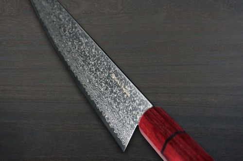 Kanetsune 63-Layer Damascus MINAMO-KAZE Japanese Chef's Kiritsuke-Gyuto Knife 210mm with Dedicated Saya Sheath 