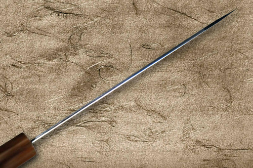 Yu Kurosaki VG-XEOS NEW GEKKO WA EB8W Japanese Chef's Petty Knife(Utility) 130mm with White Buffalo Ring Ebony Handle 