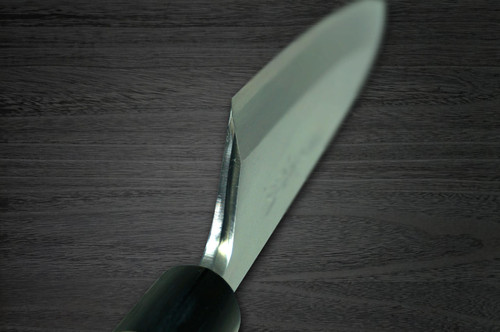 [Left Handed] Yoshihiro White No.2 Supreme Jousaku JCHC Japanese Chef's Deba Knife 150mm with Magnolia Wood Handle 