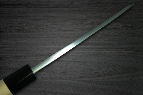 [Left Handed] Yoshihiro White No.2 Supreme Jousaku JCHC Japanese Chef's Deba Knife 150mm with Magnolia Wood Handle 